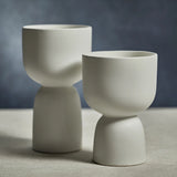 Soho Ceramic White Planter